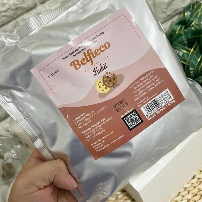 

BELFIECO COOKIES PERENYAH 500 GR - PERENYAH KUE KERING BELFIECO KUKII