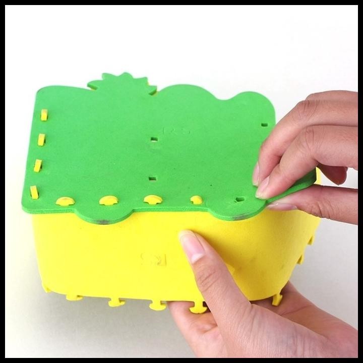 

BEST DEAL [KT] DIY MAINAN MENEMPEL 3D TEMPAT PENSIL EVA MAINAN EDUKASI ANAK !!!!