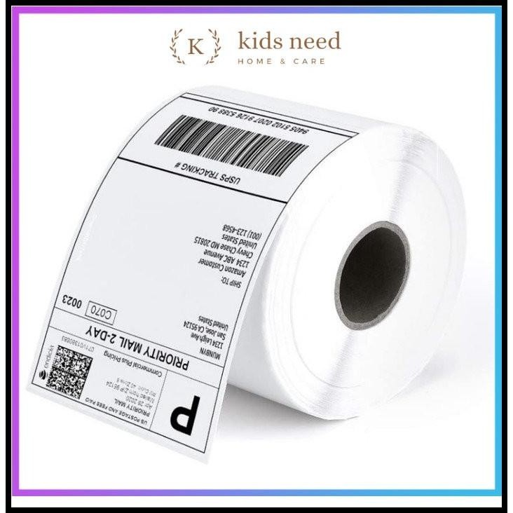 

BEST DEAL THERMAL LABEL DIRECT BARCODE 100X150 UKURAN A6/KERTAS STIKER BLUEPRINT !!!