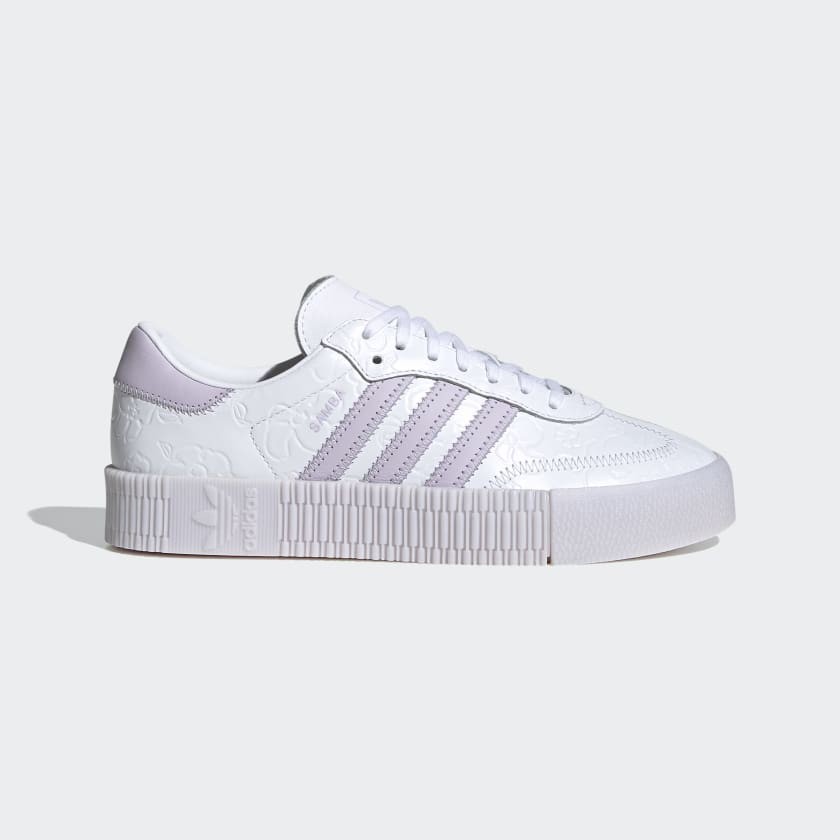 Adidas Sambarose Purple Tint Cloud White Core Black BNIB ORIGINAL Resmi FV0770