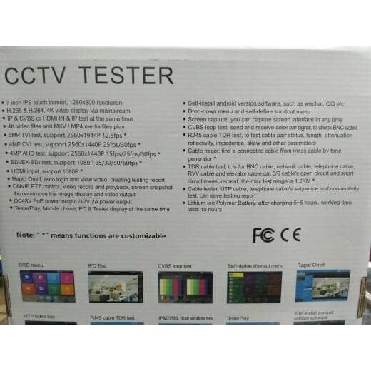 Cctv Tester Ip Camera