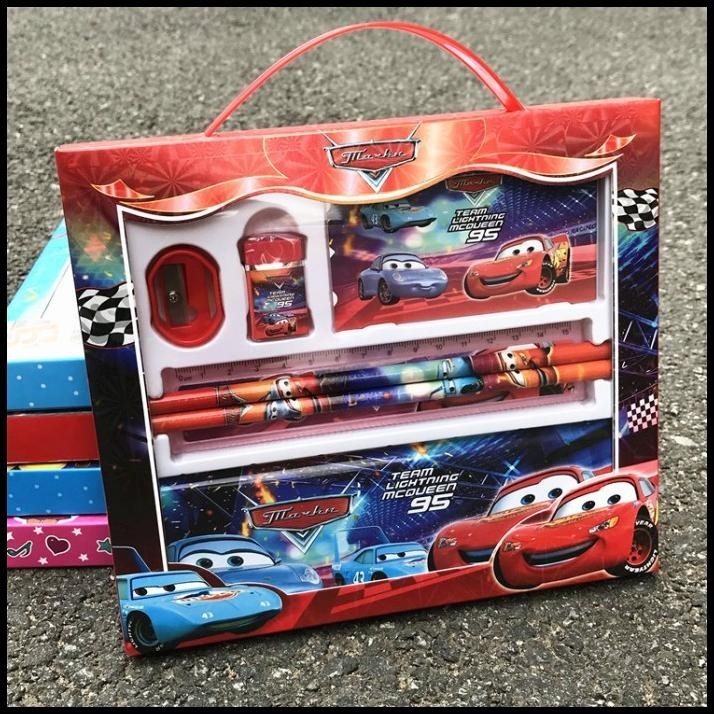 

TERMURAH ALAT TULIS SET 7 IN 1 / ALAT TULIS KARAKTER !!!!