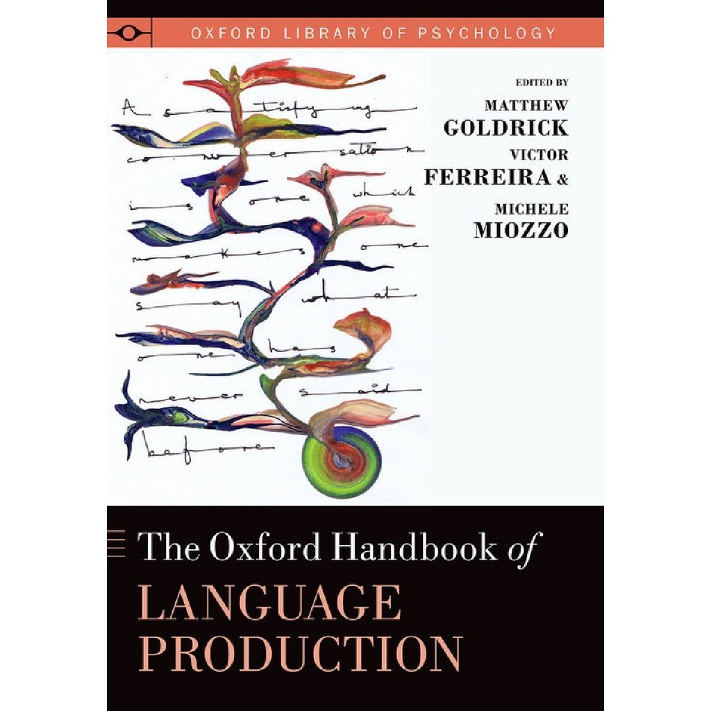

The Oxford Handbook of Language Production (D)