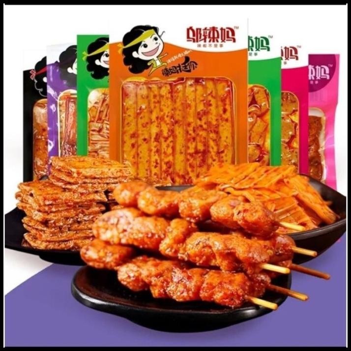 

GRATIS ONGKIR WULAMA LATIO SPICY GLUTEN TOFU CEMILAN SNACK VEGETARIAN LATIAO PEDAS !!!