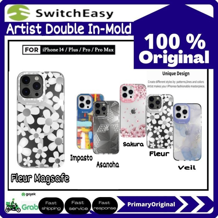 SWITCHEASY Case iPhone 14 PRO MAX 14 Pro Switcheasy Magsafe Artist Double In-Mold - Primary Focuss