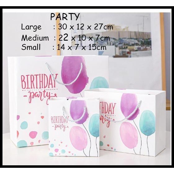 

TERBARU PAPER BAG / TAS KADO ULANG TAHUN