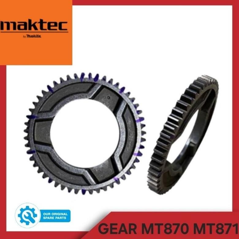 ADF Gir gear MT 870 MESIN HAMMER DRILL MAKTEC spur gear GIGI 51 MT870 MT871 TERLARIS
