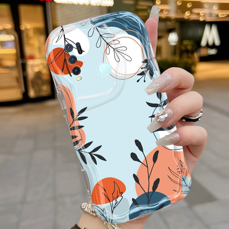 Casing Hp VIVO Y50 VIVO Y30 VIVO Y30i Case HP pola tanam aesthetic Silikon Softcase Kasing dua orang