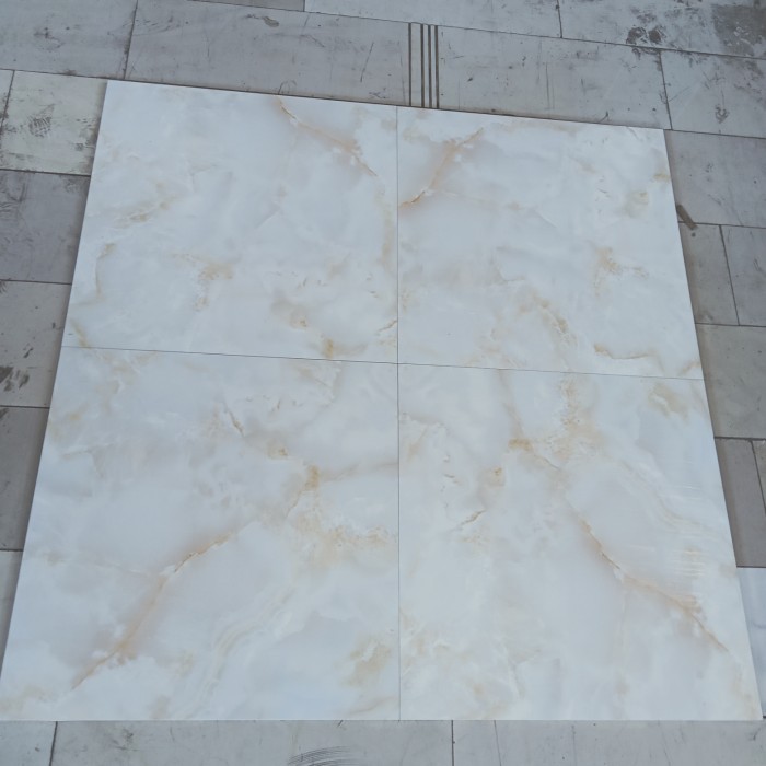 Granit 60X60 Corail L Cream Garuda Tile Nano Poles Kw 1