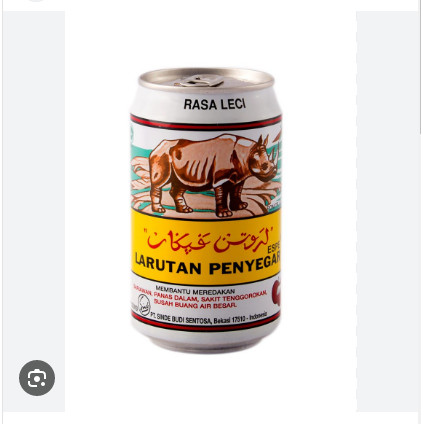 

Larutan Cap Badak Leci Kaleng Original