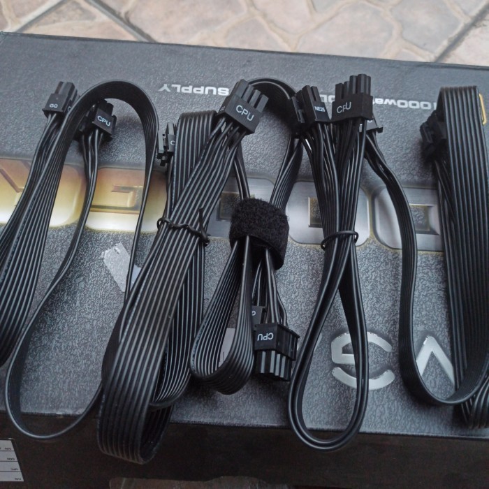 EVGA kabel modular CPU 4+4 ke 8pin PSU