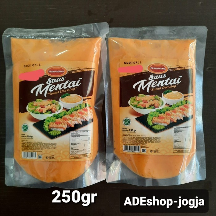 

Produk Unggulan] Prima Agung Saos MENTAI 250 gr saus salad dressing