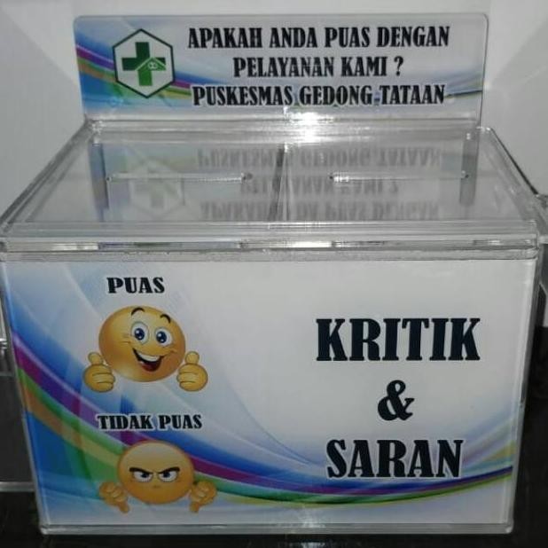 

Galuhferdian552 Akrilik Kotak Survey Kepuasan Gjk Mini Full Sablon Murah