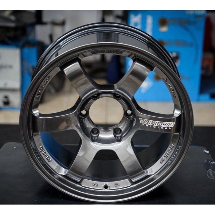 VELG MOBIL R18 TE37 PROGRESSIVE VELG RING 18 FORTUNER PAJERO TRITON