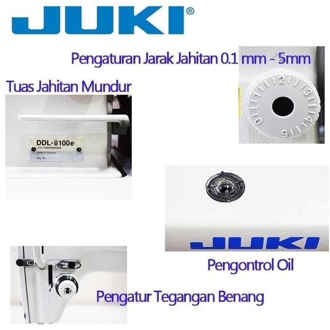 Mesin Jahit Juki Ddl 8100E - Mesin Jahit Juki Industrial Highspeed Kualitas Premium