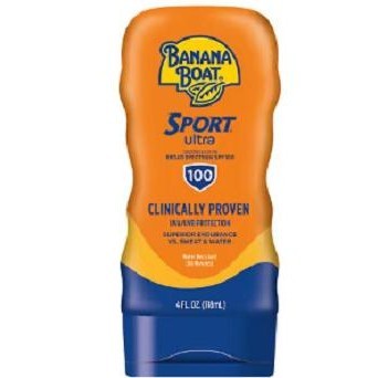 Banana Boat Sport Ultra Sunscreen Lotion Spray SPF 100 50 Sunscreen