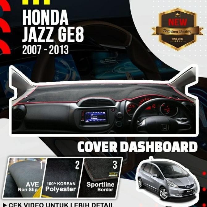 Dashboard Cover All New Jazz GE8 Alas Dasboard Interior Mobil Antislip