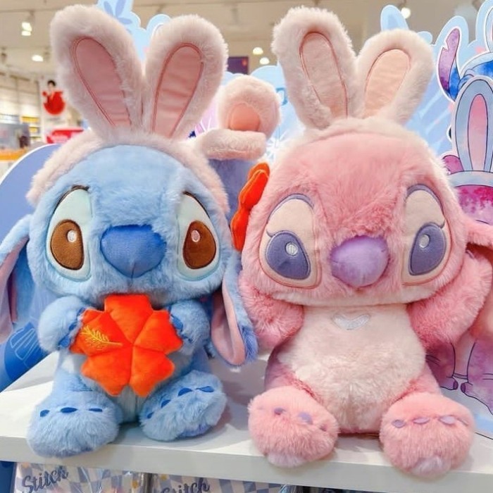 Boneka Stitch Original MINISO-Disney Lilo Stitch Collection Plush Toy