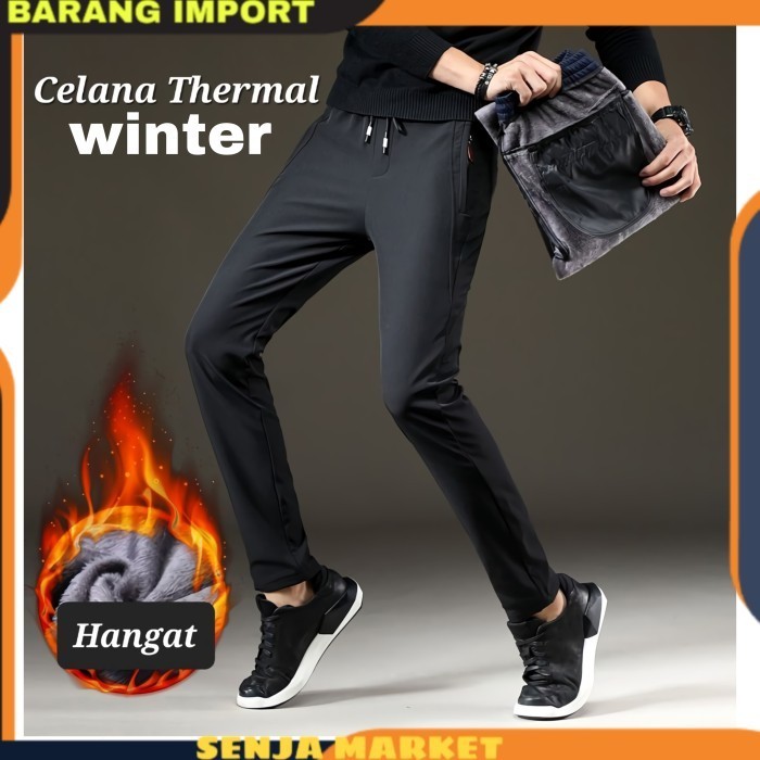 CELANA WINTER MUSIM DINGIN LONGJOHN THERMAL TEBAL HANGAT IMPORT PRIA