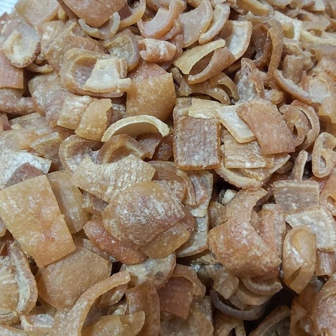 

kerupuk kulit babi/kerupuk kulit babi siap goreng AS99