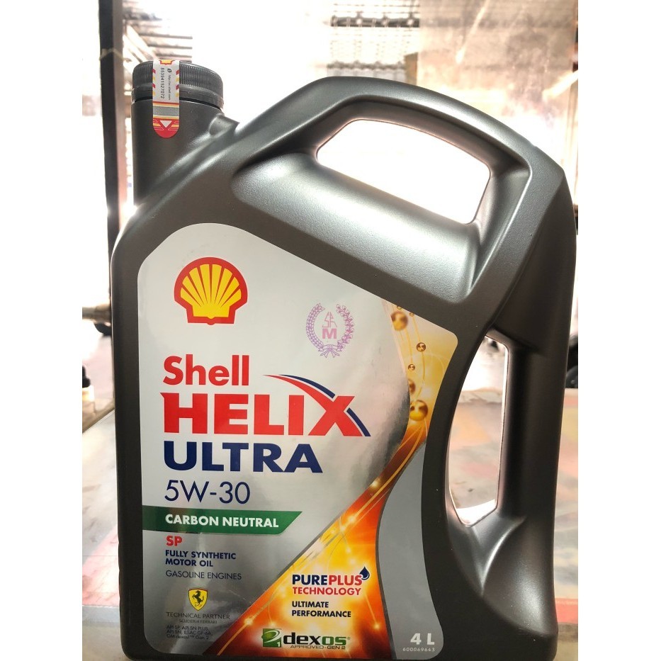 Shell Helix Ultra 5W-30 5W30 5W/30 Carbon Neutral Fully Synthetic Asli