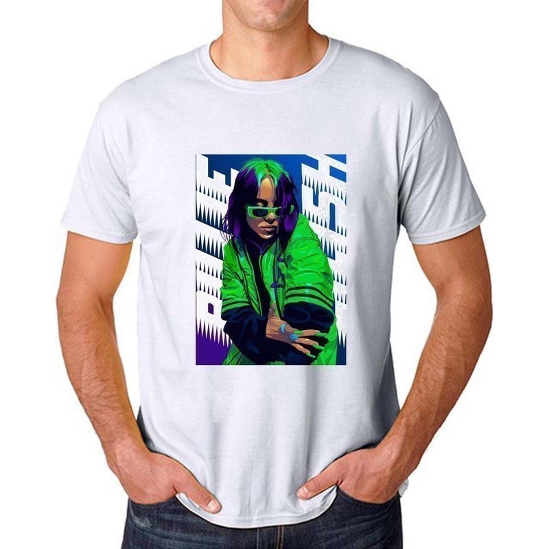 Kaos T Shirt Pria Billie Eilish