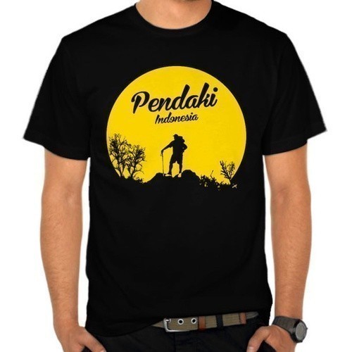 Kaos T Shirt Pria Pendaki Indonesia