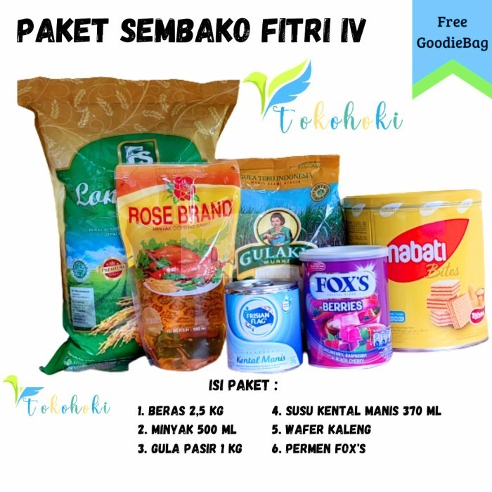 

PAKET SEMBAKO FITRI IV