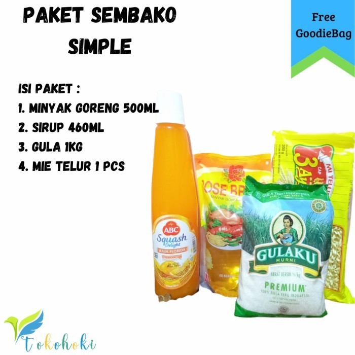 

PAKET SEMBAKO SIMPLE