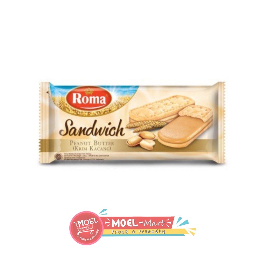 

ROMA Sandwich Peanut 216gr