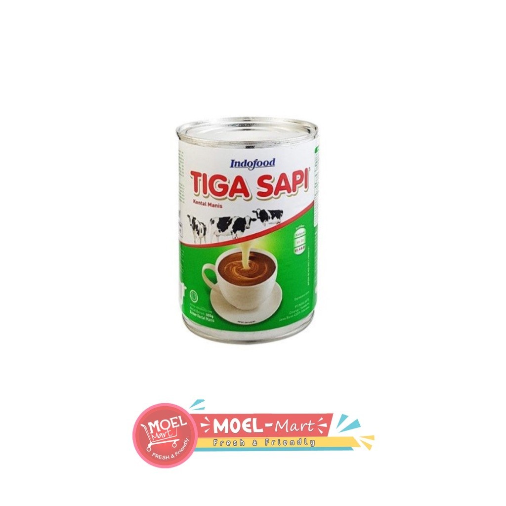 

TIGA SAPI Susu Kental Manis Plain 490gr