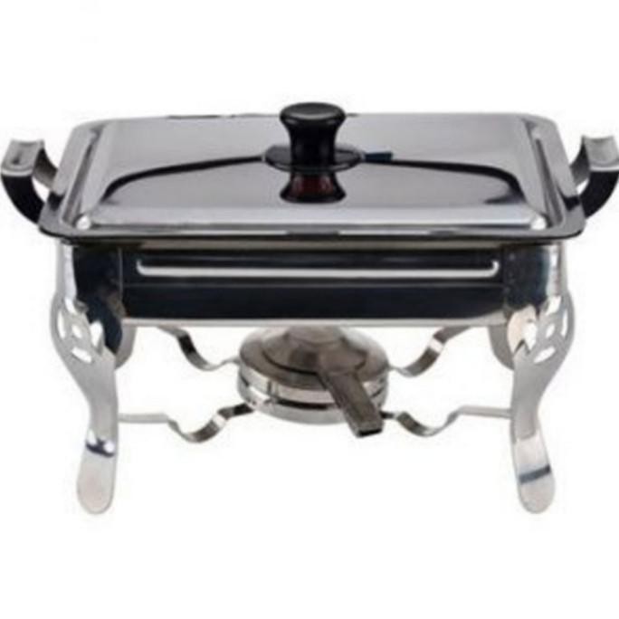 Texania Pan With Stove / Wadah Prasmanan Alat Saji Stainless Steel