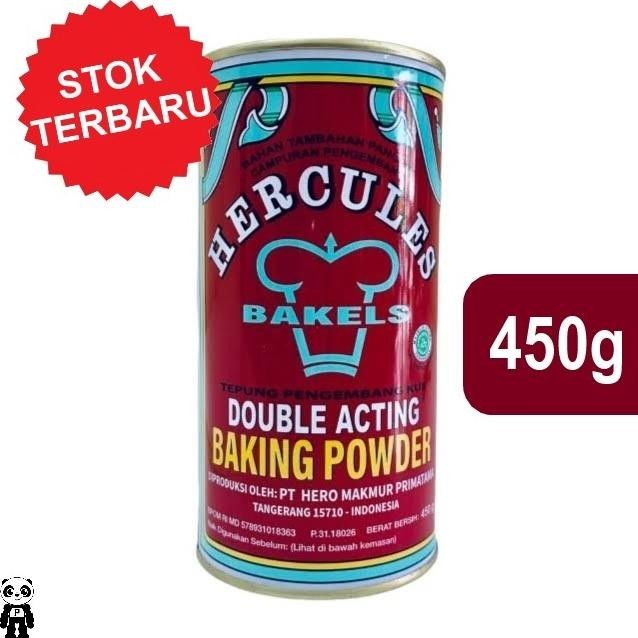 

Hercules Baking Powder Double Acting Pengembang Kue 450gr