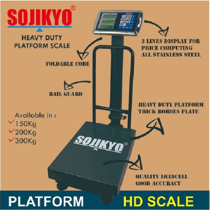 Timbangan Digital Sojikyo 150Kg Sojikyo Psrg 150 Kg Timbangan Duduk