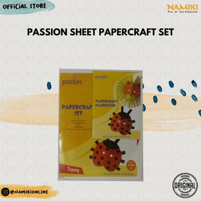 

Passion Sheet Papercraft Set
