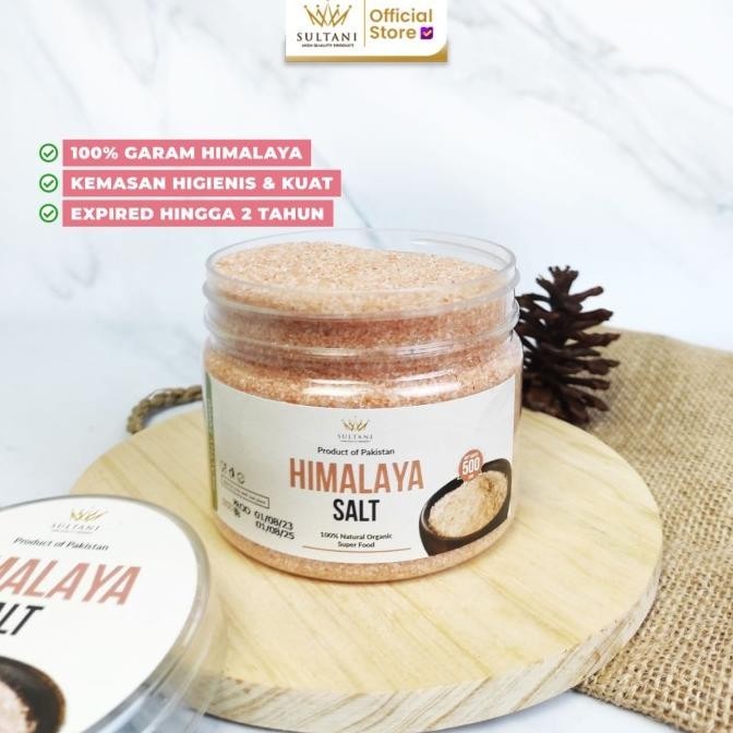 

Garam Himalaya 500 gram Halus - Premium Organic Original 100%