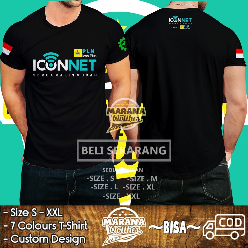 Kaos ICONNET PLN Icon Plus DB Kaos Distro