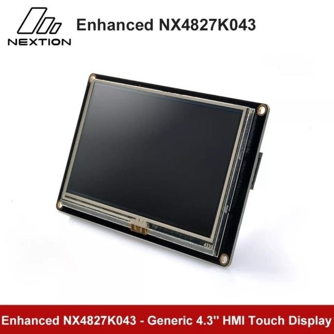 Nextion Enhanced Nx4827K043 - 4.3'' Hmi Lcd Touchscreen Serial Usart