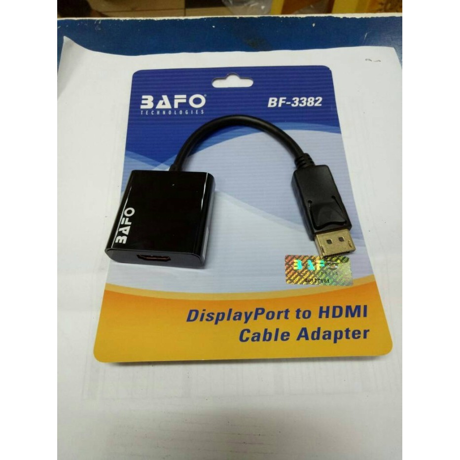 Bafo Displayport To Hdmi Adapter Bf-3382