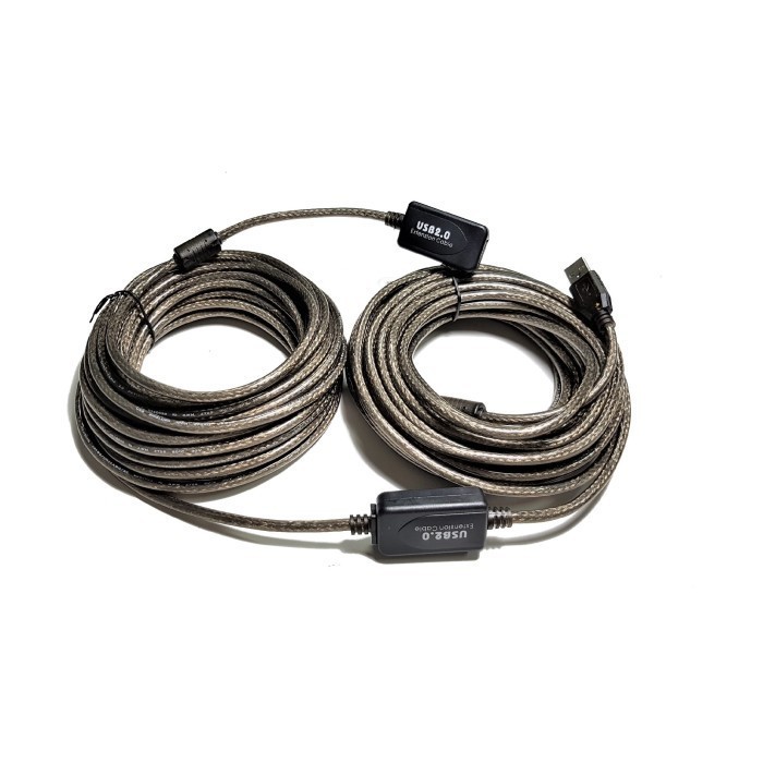 Kabel Usb Extension 20Meter Usb 2.0 Aktif - Kabel Usb Male Female 20M
