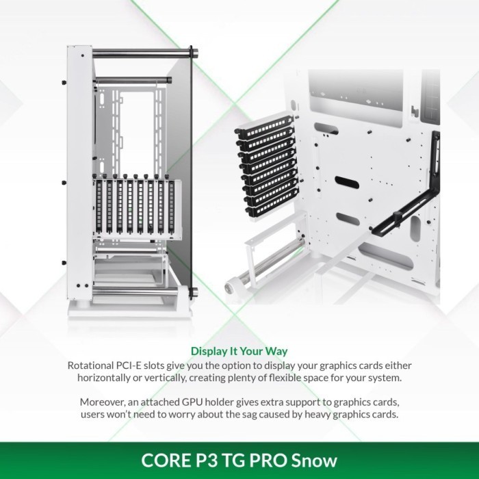 Casing Komputer Gaming Thermaltake Core P3 Tg Pro