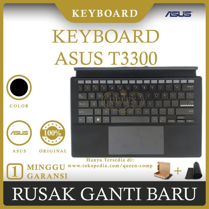 Ready Stock Soft Keyboard Asus Vivobook 13 Slate Oled T3300 Original