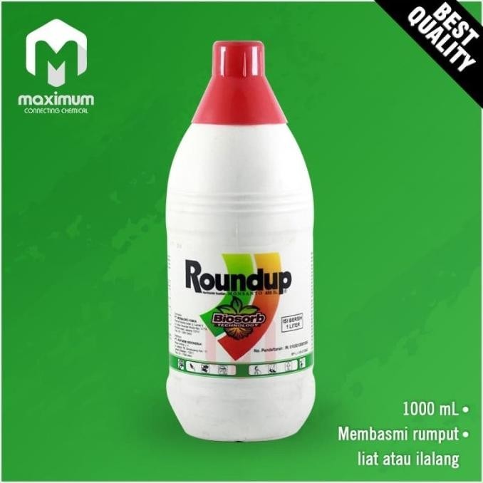 RoundUp 1 liter - Obat Pembasmi Rumput Round Up