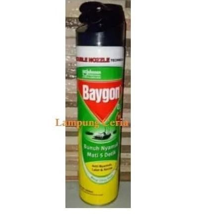 Basmi Nyamuk Semprot Baygon Anti Nyamuk Citrus Fresh Semprot 600
