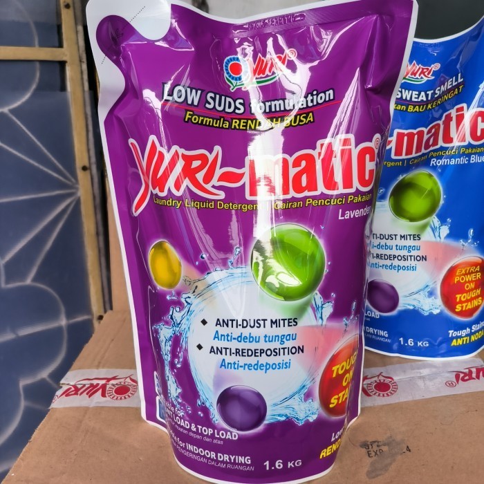 Yuri-Matic (Anti Bacterial Detergent) 1.8Kg