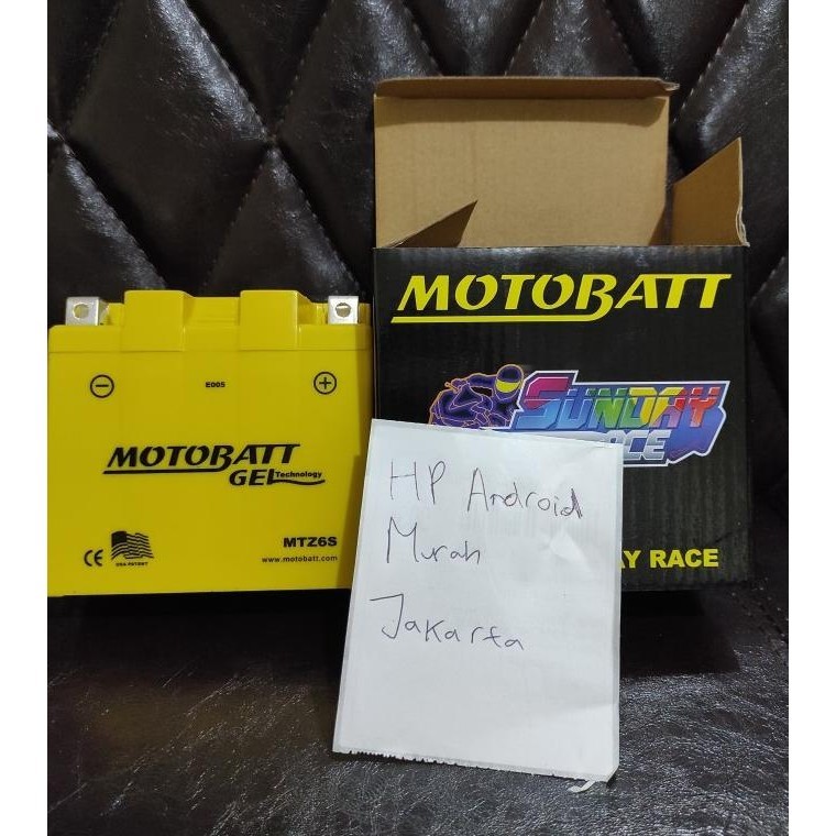 Aki Motor Motobatt MTZ6S Yamaha NMax 150 satria fu vario 125 aerox cbr