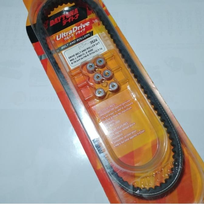 Vanbelt Set Roller Mio J & Xride & Fino FI & Soul GT & Mio Gt DAYTONA