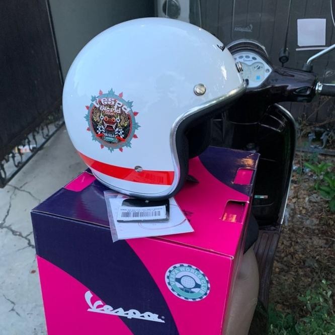 Limited Edition Helm Vespa World Day Vwd 2022 Bali Cod