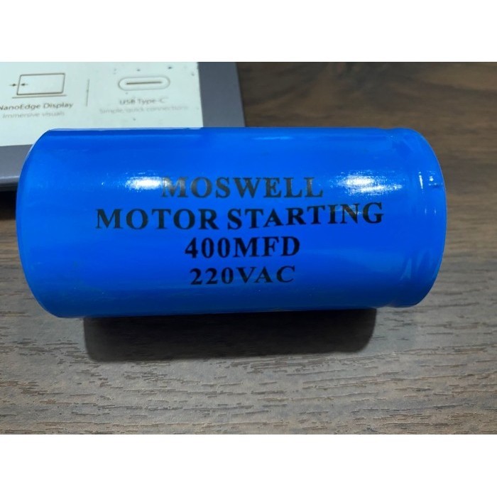 Kapasitor Dinamo 400 UF Bulat IMD - Toko GBU