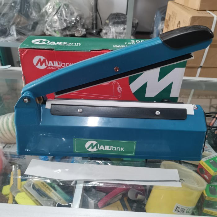 $$$$] Impulse sealer 20 cm Mialtank alat pres plastik pemanas sealer SH506